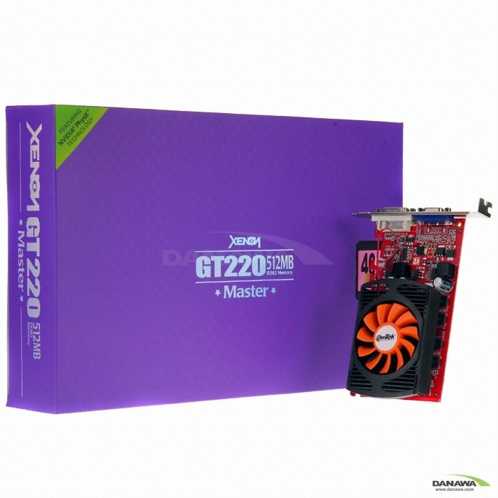 이엠텍 XENON 지포스 GT220 Master D2 512MB_이미지