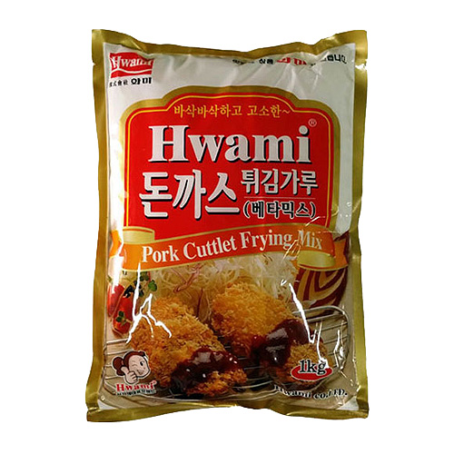 화미(Hwami) 돈까스 튀김가루 1kg (15개)_이미지