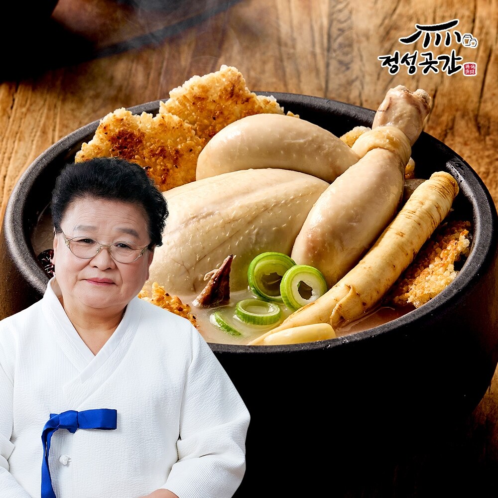 다담 정성곳간 사골 누룽지 삼계탕 1kg (5개)_이미지