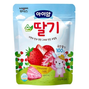 아이얌 순 동결건조 과일칩 딸기 12g이미지입니다. 누르면 해당 게시물로 새창이동합니다.