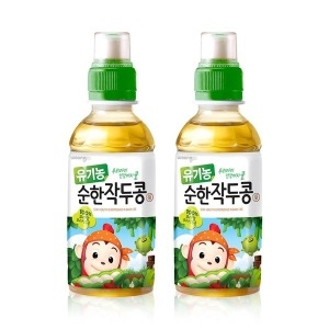 웅진식품 코코몽 유기농 순한 작두콩차 200ml (20개)_이미지