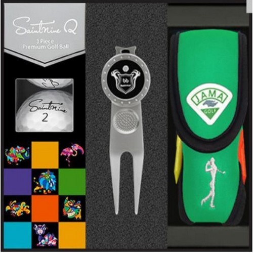 넥센 세인트나인 Q 3구+그린보수기+볼케이스 세트_이미지