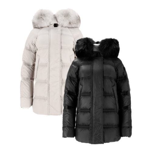 페트레이 여성 타칸 퍼 후드 구스다운_이미지