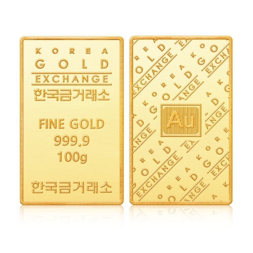 한국금거래소 순금 골드바 100g (1개)_이미지