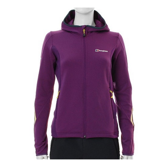 버그하우스 ELENA 후드 짚업자켓 퍼플 BGNB04860475 (여성용)