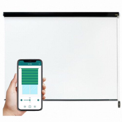 아라크네 앱사용 블랙프리미엄 전동스크린 (120인치)_이미지