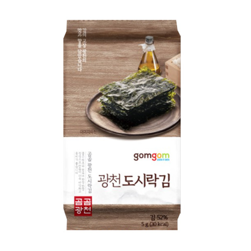 곰곰 광천 도시락김 5g