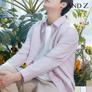  ANDZ 세미오버핏 포플린 셔츠_BZB1WC1102
