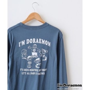 쎄뜨랑 도라에몽 우먼 산리오 롱슬리브 티셔츠 네이비 계열 11075037