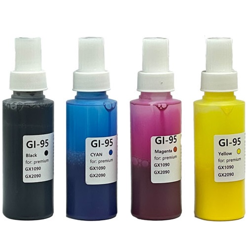 리필 GI-95BK. GI-95C, GI-95M, GI-95Y 4색 세트