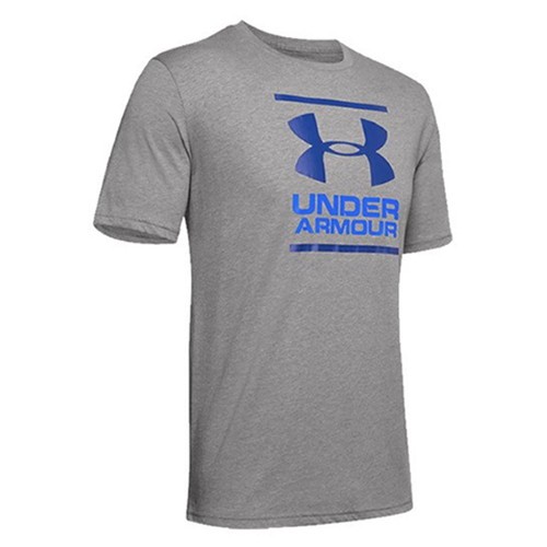 언더아머 UA GL 파운데이션 반팔 티셔츠 1326849 (036, 그레이)_이미지