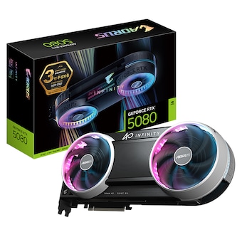 GIGABYTE <b>AORUS</b> 지포스 RTX 5080 INFINITY D7 16GB 제이씨현