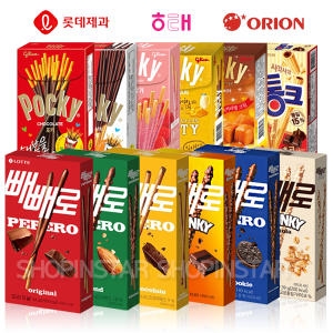 롯데 빼빼로 초코 아몬드 누드 포키 크런키 포키 통크_이미지