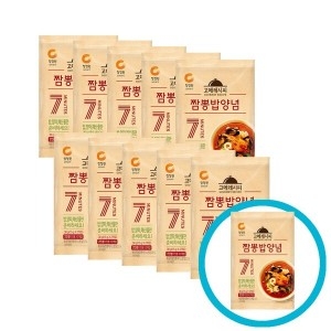 대상 청정원 고메레시피 짬뽕밥 양념30gX10+짬뽕밥양념30g증정