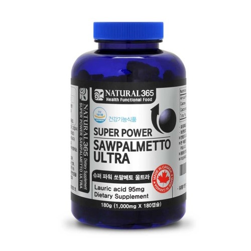 ROBINSON PHARMA 내츄럴365 슈퍼 파워 쏘팔메토 울트라 180캡슐 (2개)