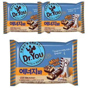 오리온 닥터유 에너지바 미니 200g (3개)