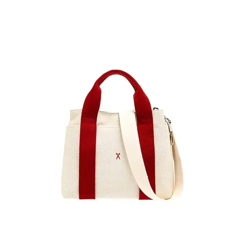 �����ؽ����̽� Stacey Daytrip Tote Canvas SIvoryRed 0JSK3TT40304F ��