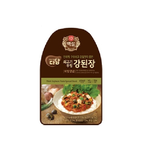 CJ제일제당 다담 우렁 강된장 비빔양념 140g이미지입니다. 누르면 해당 게시물로 새창이동합니다.