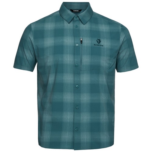 블랙야크 경량 스트레치 반팔 셔츠1 1BYYSMV003G4