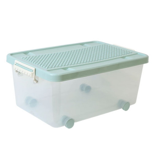 전원테크 플라팜 민티아 블럭 리빙박스 35L (1개)_이미지