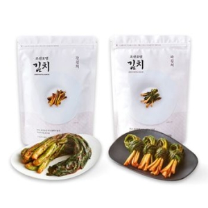 갓김치 1kg + 파김치 500g