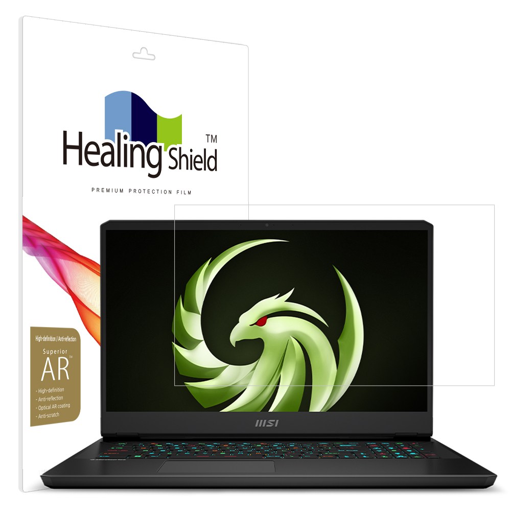 폰트리 힐링쉴드 MSI 알파 17 C7VG 고화질 AR 액정보호필름