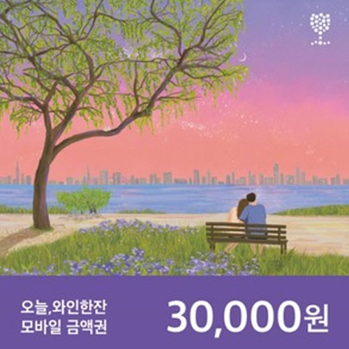 [불명] 오늘와인한잔 모바일 상품권 (금액형) (3만원)_이미지