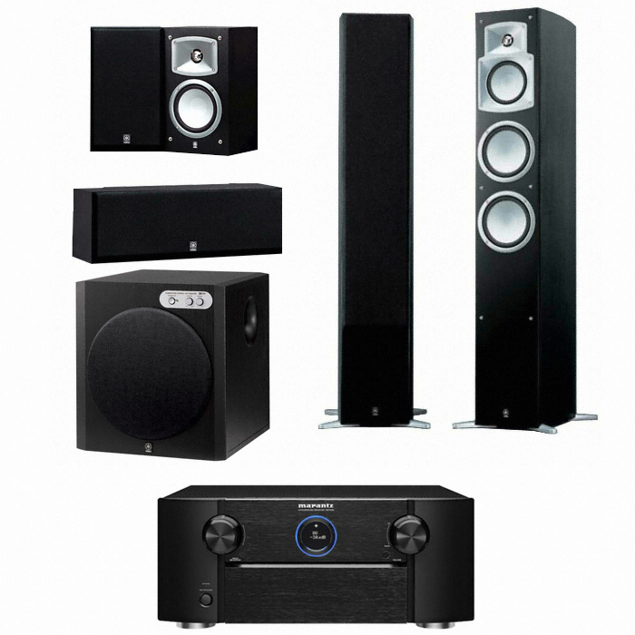 야마하 NS-9502 5.1채널 + 마란츠 AV리시버 (SR7005)_이미지