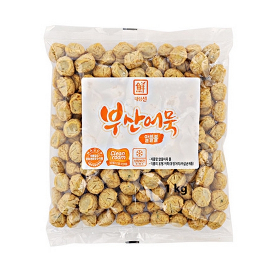 사조대림 대림선 부산어묵 알뜰 어묵볼 1kg (4개)_이미지