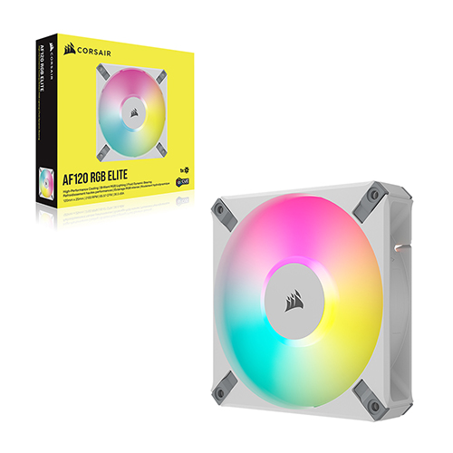CORSAIR iCUE AF120 ELITE RGB (화이트)_이미지