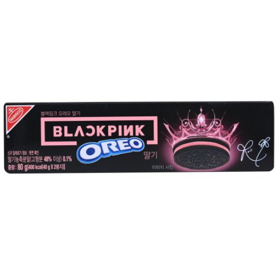 몬델리즈 오레오 블랙핑크 오레오 딸기 80g (12개)