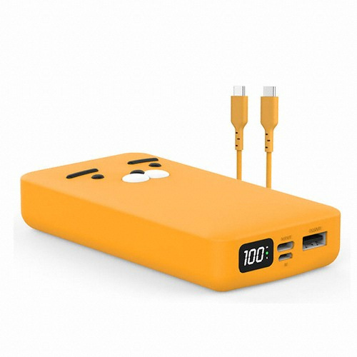 더블유아이 PD 카카오프렌즈 사각 보조배터리 20000mAh_이미지