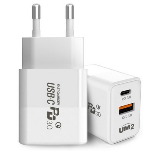 ����Ŀ�ӽ� UM2 PD 20W 2��Ʈ ������ QCPD20W