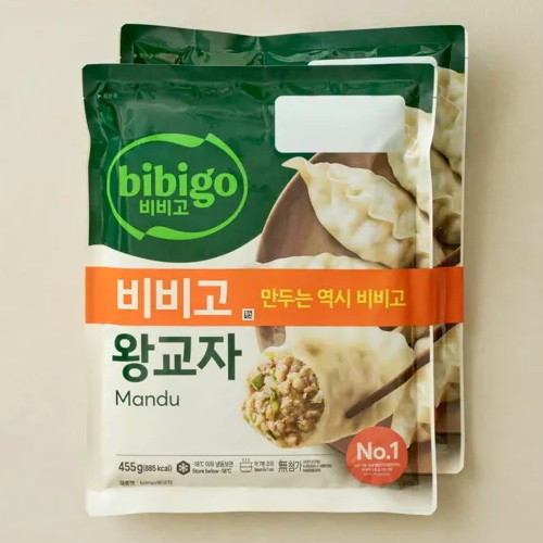 CJ제일제당 비비고 왕교자 455g (2개)_이미지