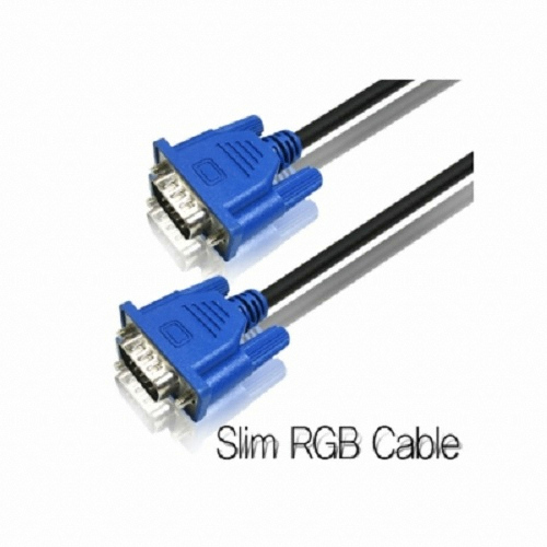 라인업시스템 LANSTAR Slim RGB 모니터 20276 케이블 3+6 (LS-SRGB-15MM, 10m)_이미지