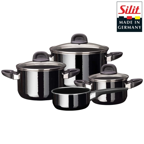 실리트 실라간 냄비세트 모데스토 라인 블랙 4세트 Made in Germany