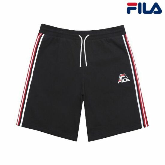  휠라 로고 TAPE 쇼츠 FS2TRB2107X_BLK
