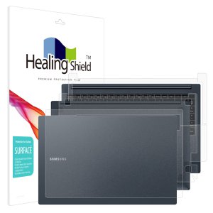 폰트리 힐링쉴드 삼성전자 갤럭시북 NT761XDA NT761XDZ 무광 외부보호필름 3종 세트_이미지