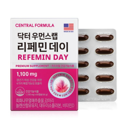 센트럴포뮬러 닥터 우먼스랩 리페민 데이 60캡슐 (1개)
