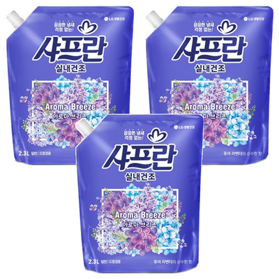 샤프란 실내건조 아로마 브리즈 리필 2.3L (3개)_이미지
