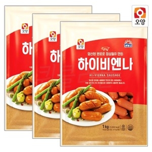 사조오양 하이 비엔나 1kg (3개)