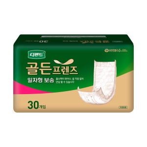 디펜드 골든프렌즈 일자형 보송 30개 (1팩(30개))_이미지