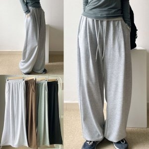 시드마켓 와이드맞핀턱밴딩팬츠 510V408S 빅사이즈 여성의류