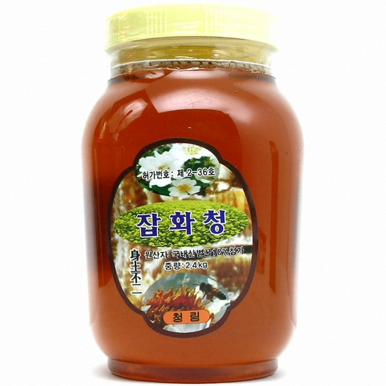 청림농원 잡화청 2.4kg (8개)_이미지