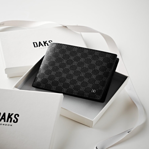 남성 블랙 루이스 DD 패턴 PVC_DBWA5F123BK