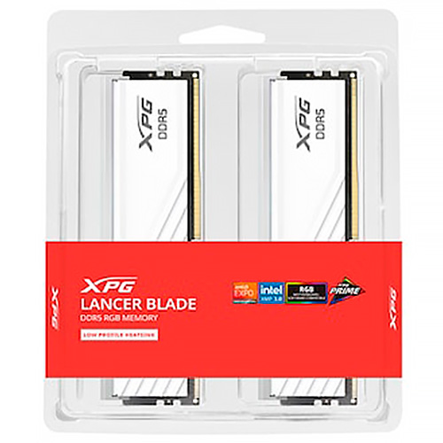 ADATA DDR5-6000 CL28 LANCER BLADE RGB 화이트 패키지 파인인포 (32GB(16Gx2))_이미지
