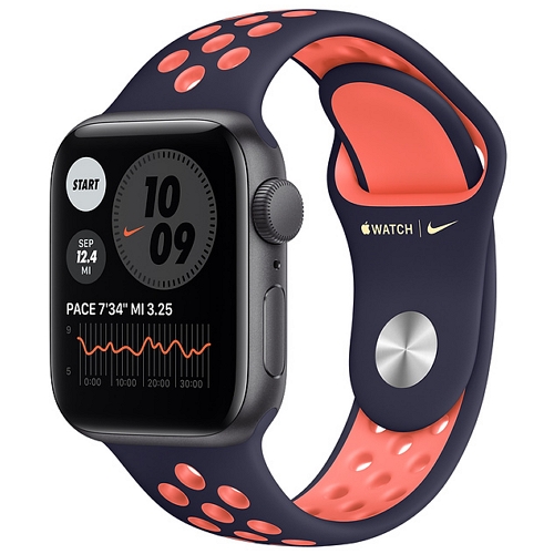APPLE 워치 SE 44mm 스페이스 그레이 알루미늄 (나이키 스포츠밴드)_이미지