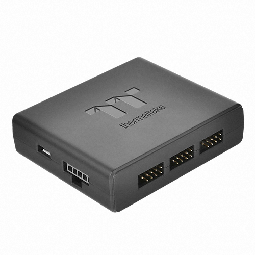 써멀테이크 Riing Plus 12 RGB TT 프리미엄 에디션 (컨트롤러/3팩)_이미지