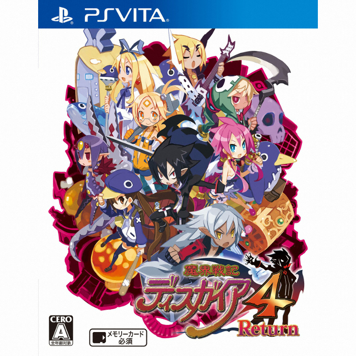 마계전기 디스가이아 4 리턴 PSVITA 해외구매,일본판_이미지