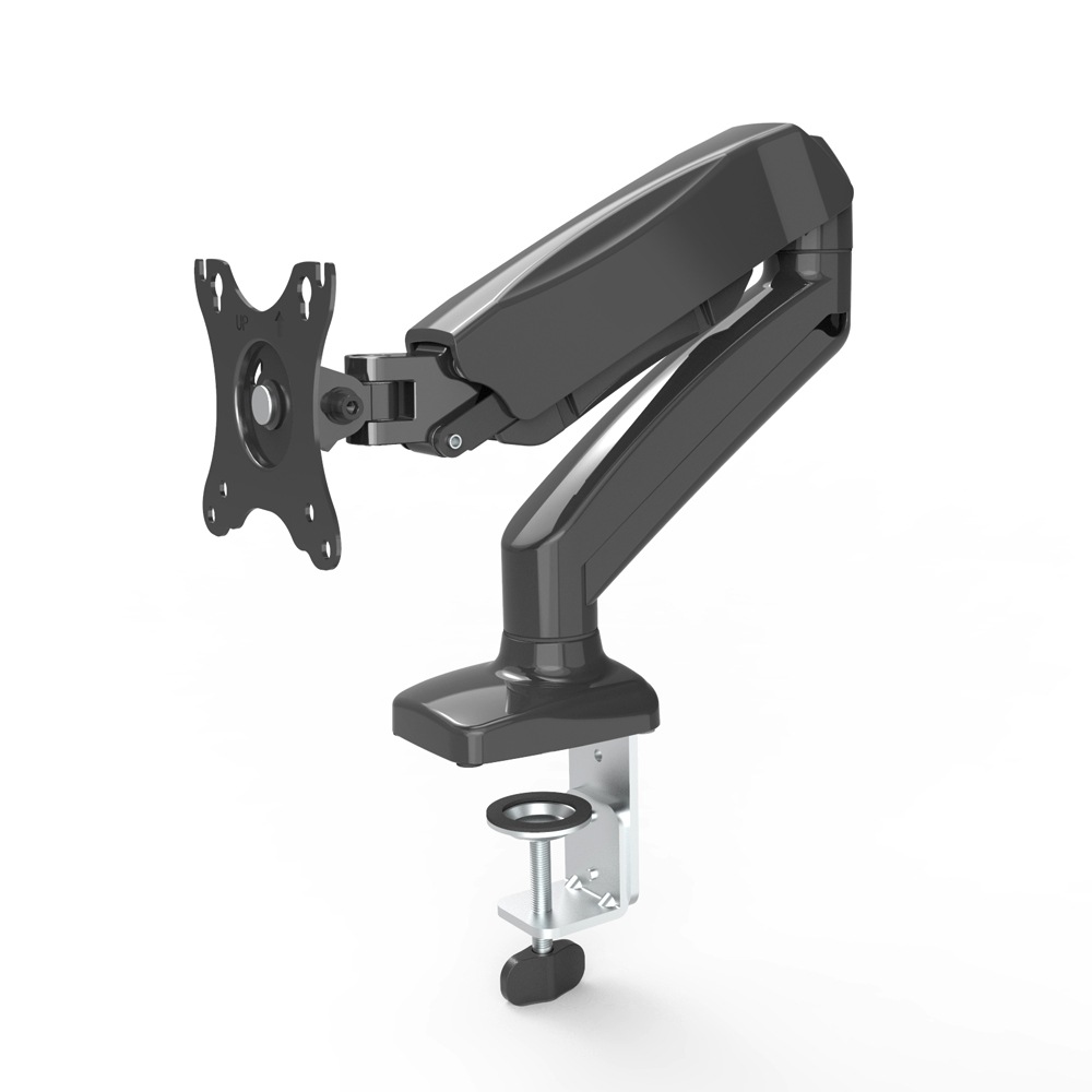 DEXTOP 싱글 매트블랙 가스스프링 모니터암 MA32S